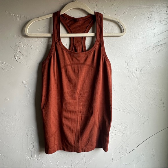Lululemon Swiftly Tech Racerback 2.0 Dark Terracotta? Size 4 - Picture 2 of 11
